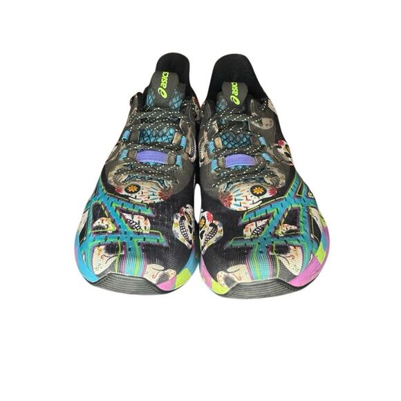 Asics Noosa Tri 15 Women’s Running Shoes Avant Garde Dia De Los Muertos Size 9 - Picture 7 of 8